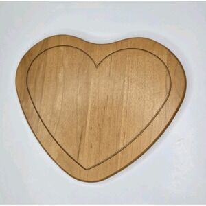 Longaberger WoodCrafts Lid-1999 Sweetheart Love Letters Basket Lid VTG